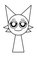 Incredibox Sprunki kleurplaat 13